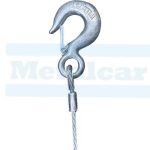 Cable de acero para winche 750 kg - 14 m - Imagen 2